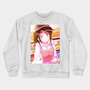 Okusawa Misaki: Part time Job Crewneck Sweatshirt